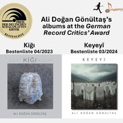Ali Doğan Gönültaş' album Keyeyî at the German Record Critics' Prize