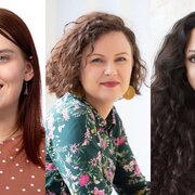 Veronika Vajda by Lili Chripkó, Jana Ambrózová by Lubo Balko, Barbora Botošová by Sasha Točík Berkyová