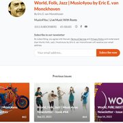 Stay updated on MUSIC4YOU. Register to our Newsletter!