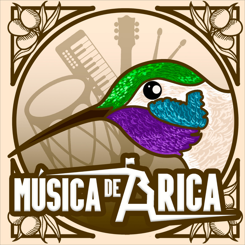 En Llamas / Música de Arica Logo